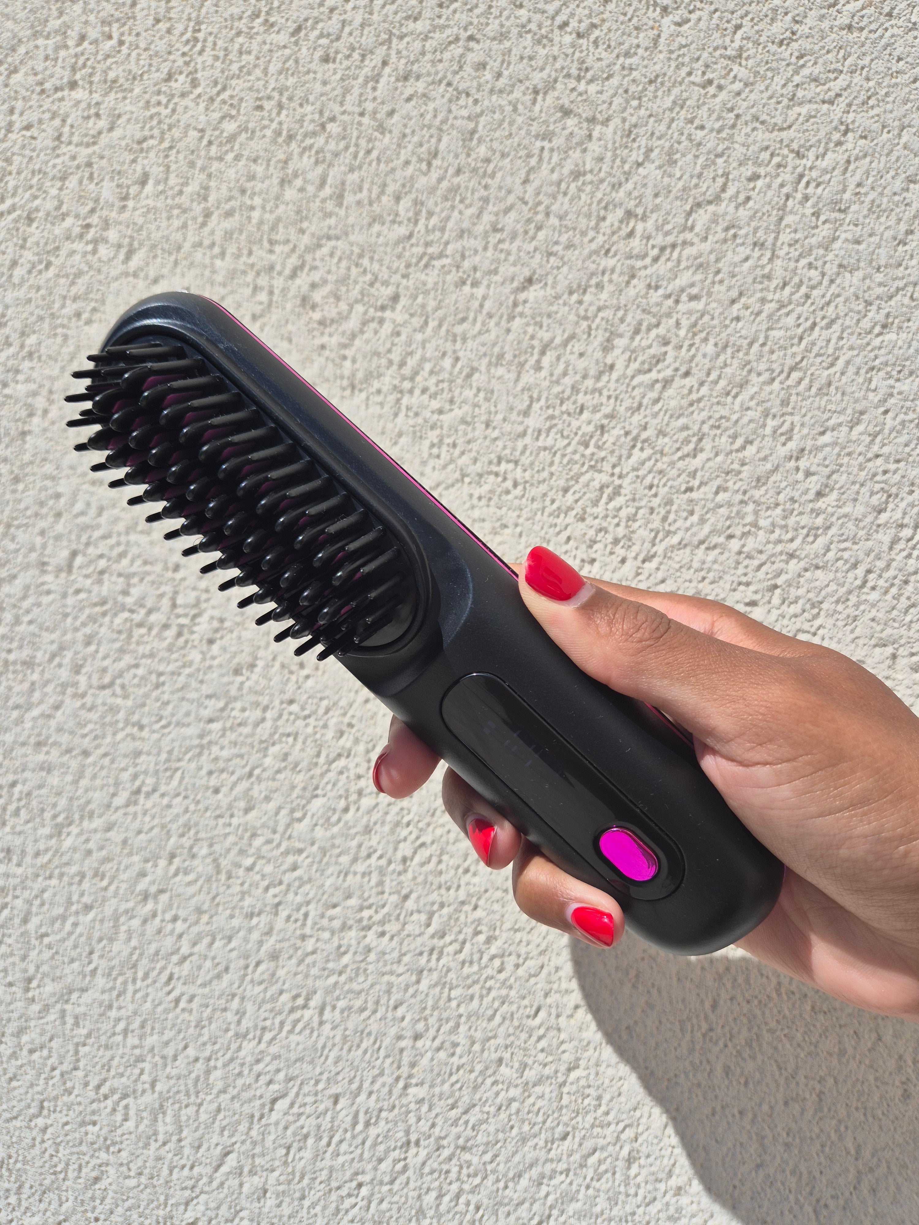 Brosse lissante sans fil 2 en 1
