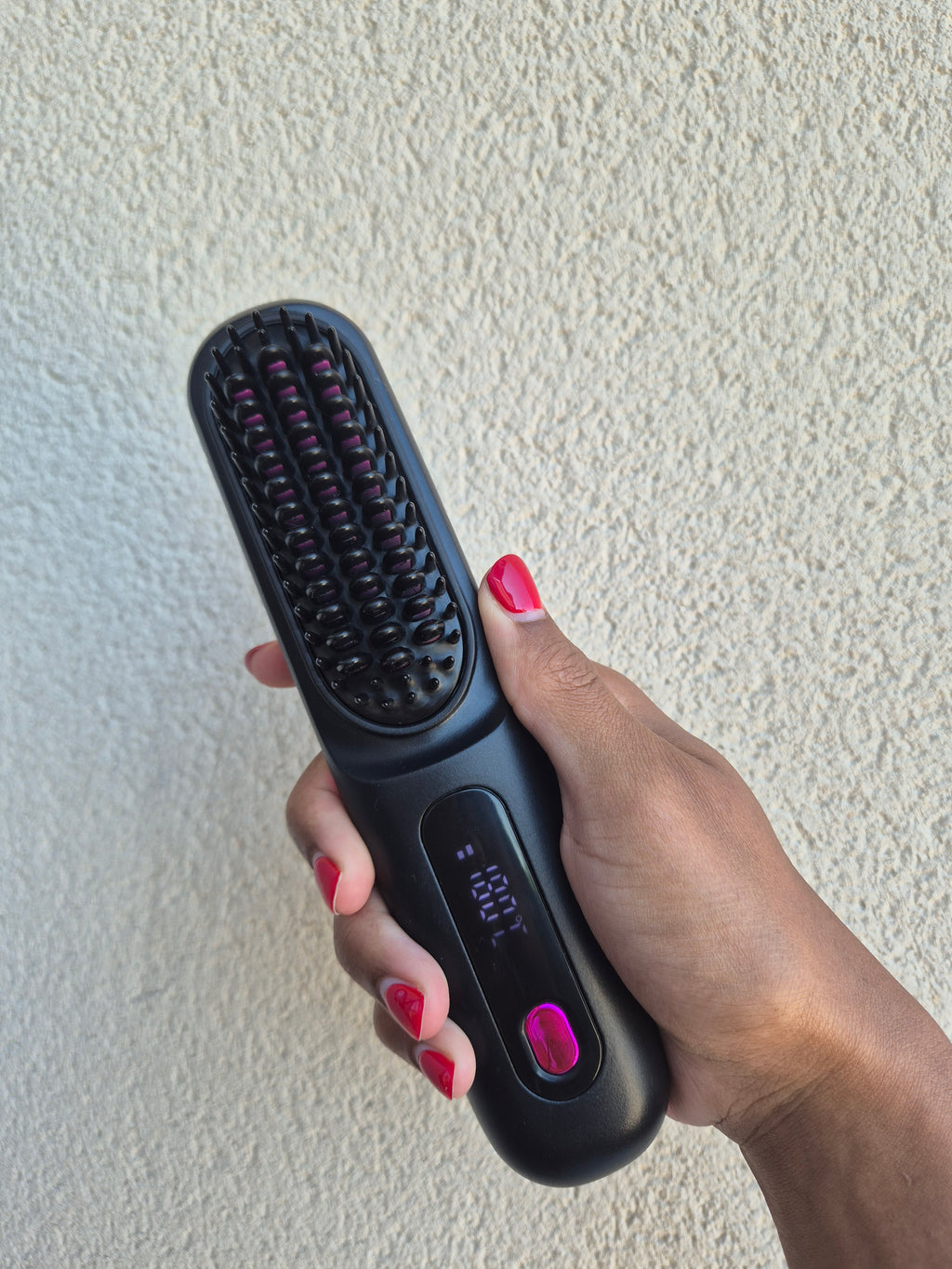Brosse lissante sans fil 2 en 1