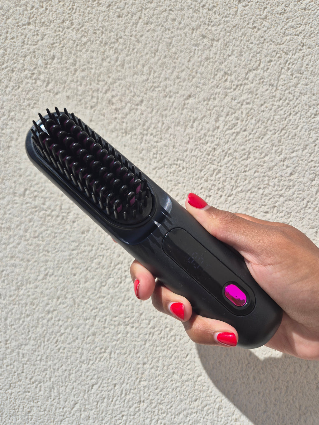 Brosse lissante sans fil 2 en 1