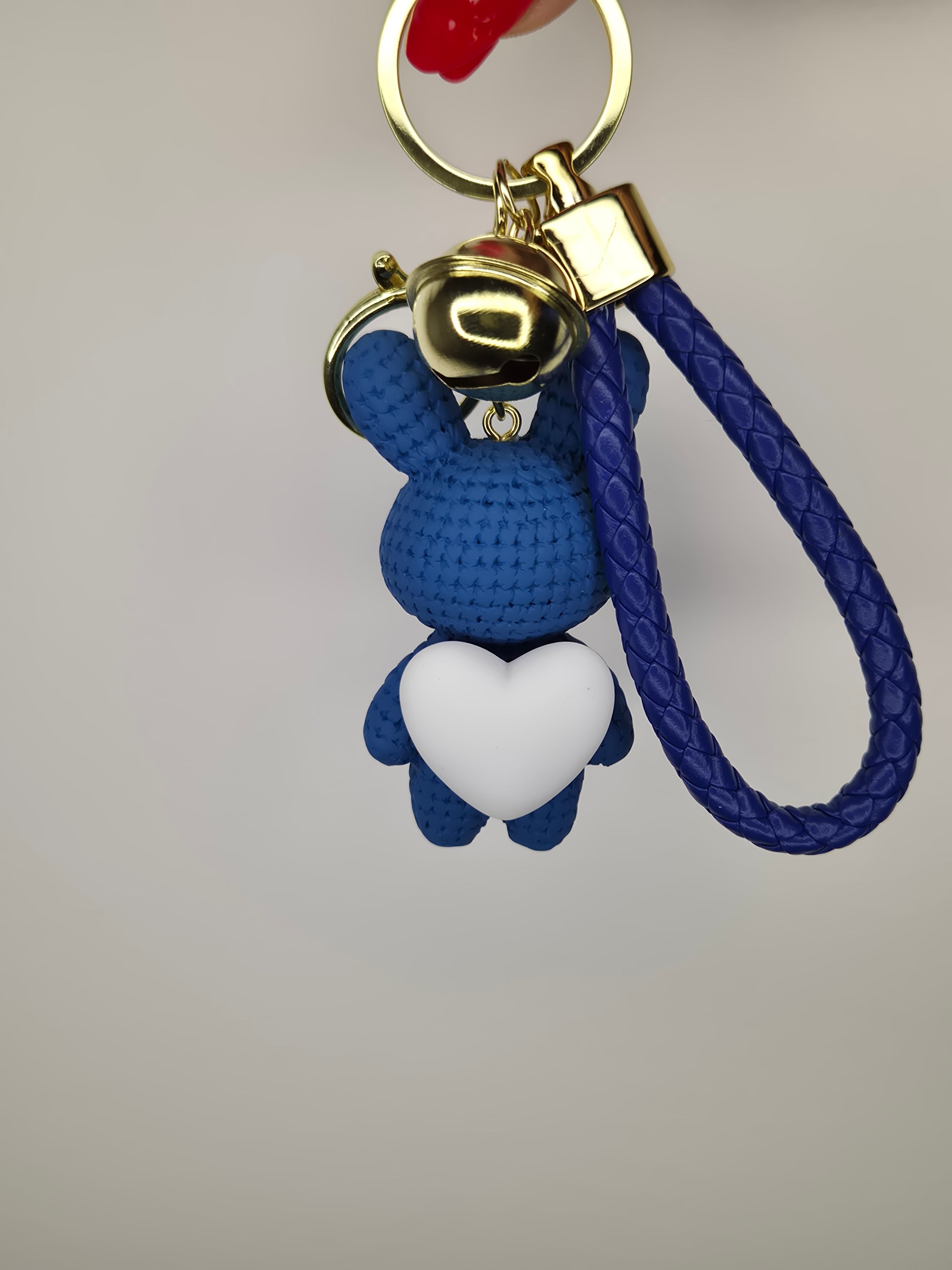 Porte clefs Lapin-coeur