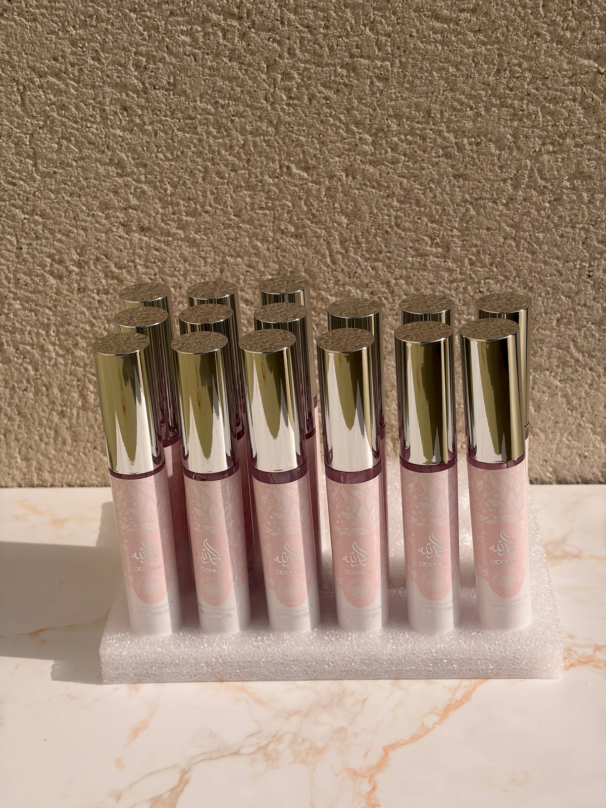 Lot de 15 pièces - Lipgloss pinky - D'Donna