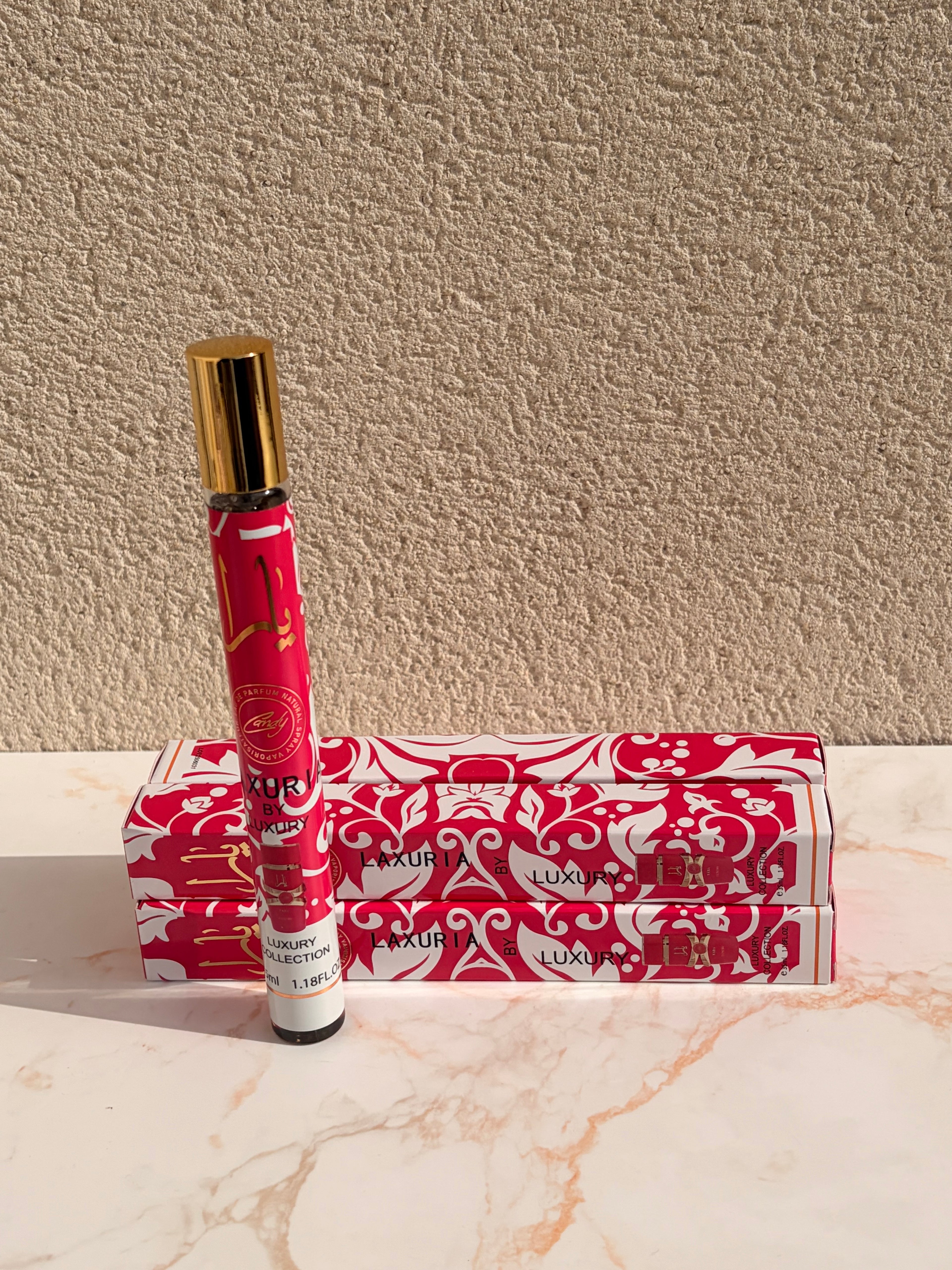 Lot de 4 - Eau de toilette candy 33ml - Luxury