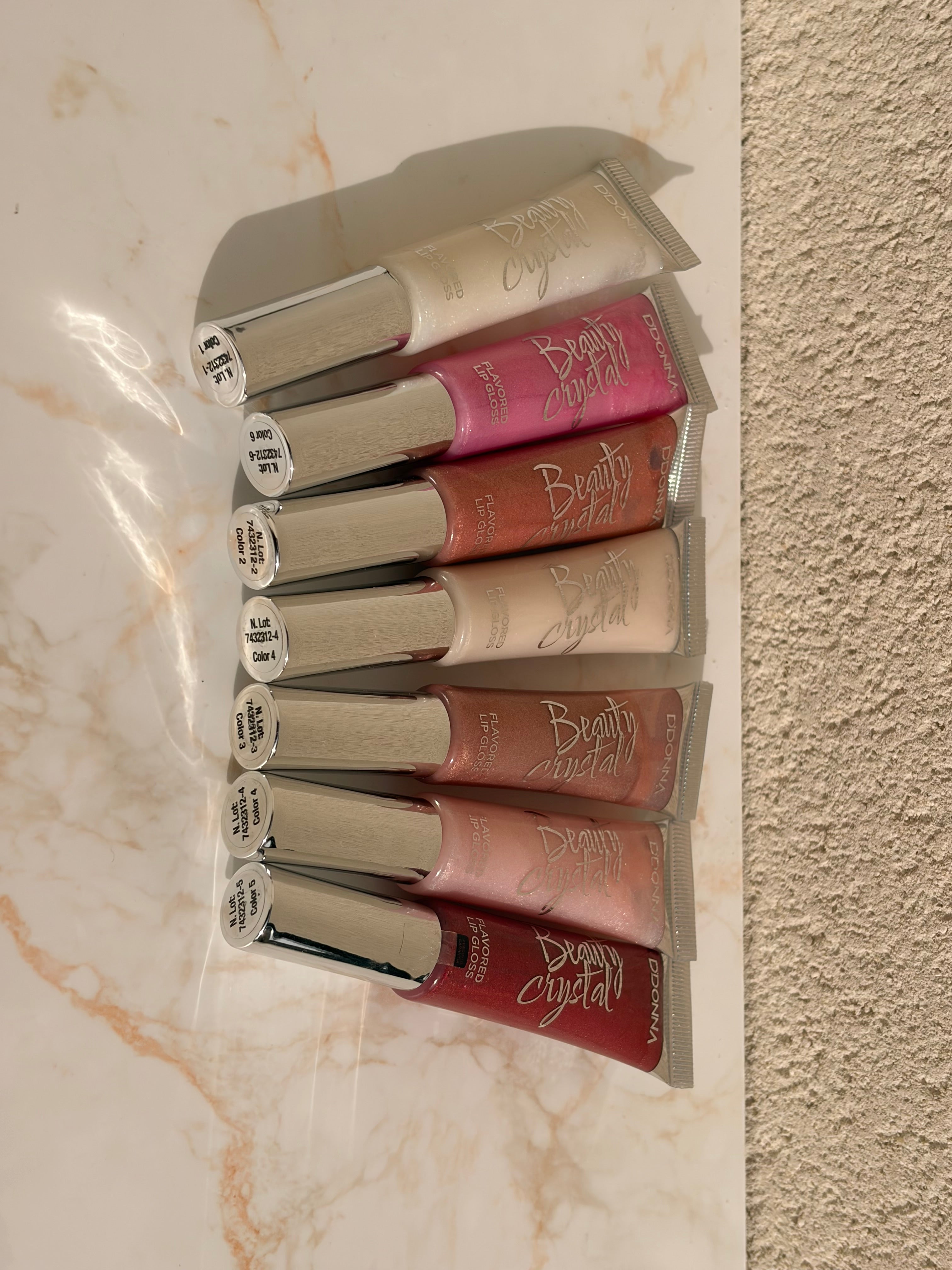 Lot de 36 Lip gloss brillant - Beauty cristal