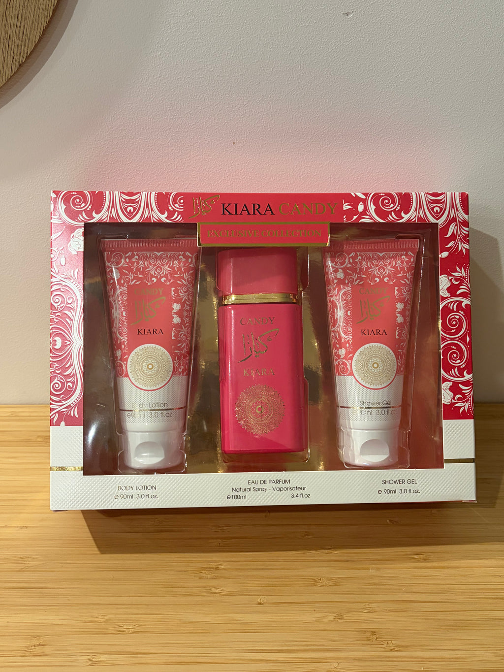 Coffret Bain Kiara Candy - 3 pièces