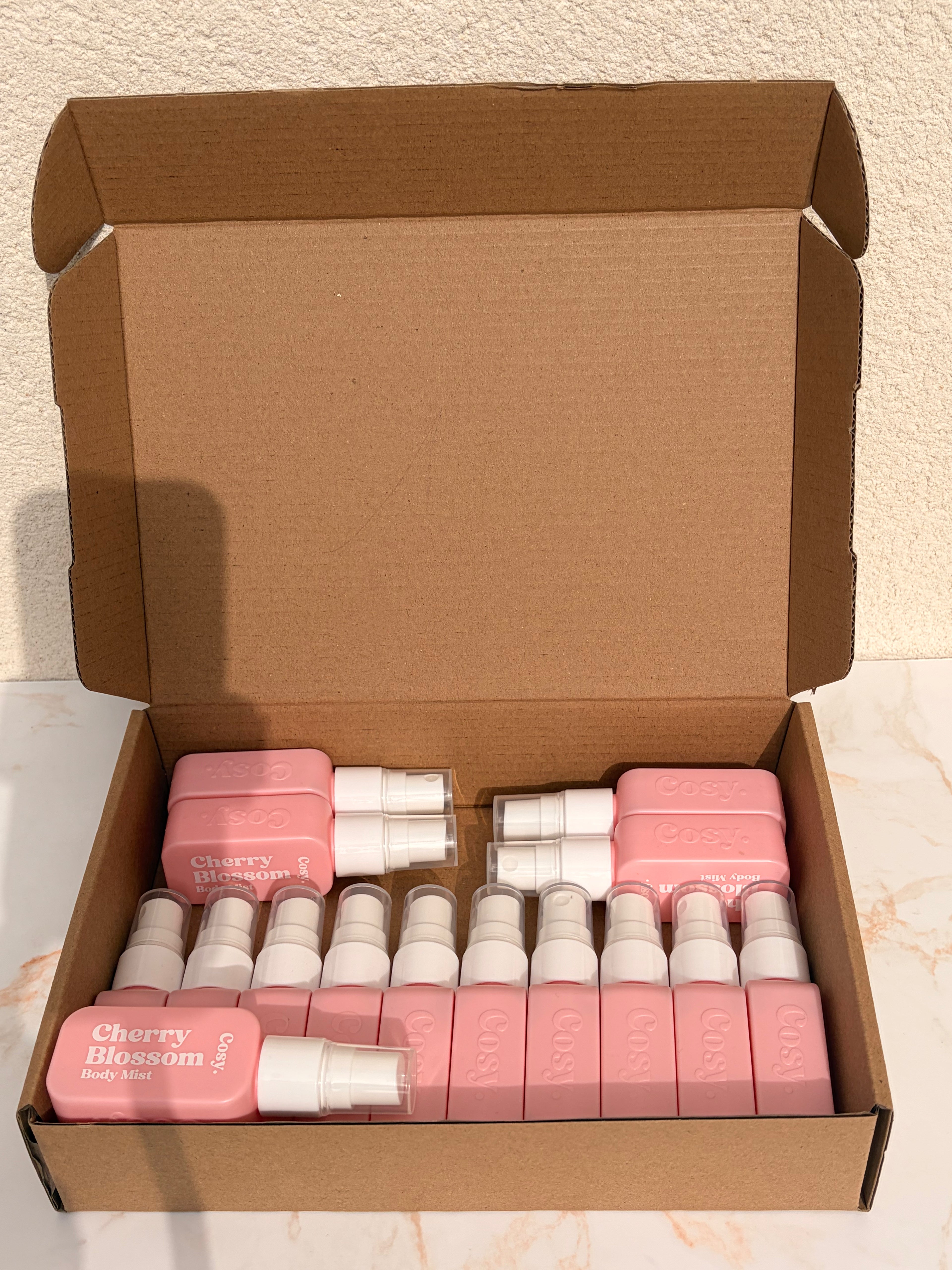 Lot de 15 pièces - Brume Corporelle Cherry blossom 30ml - Cosy